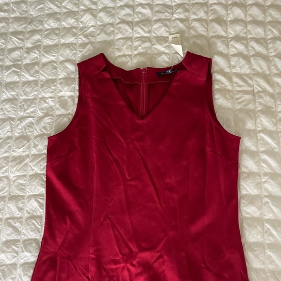 Brooks Brothers red shift knit dress - Picture 2 of 11